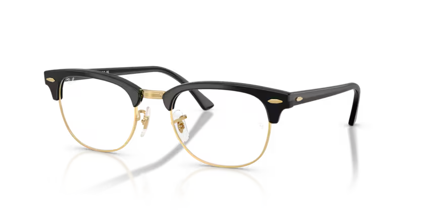 0RX5154 - Clubmaster Negro y dorado
