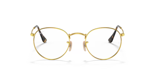 0RX3447V - Round metal Oro arista
