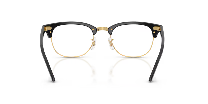 0RX5154 - Clubmaster Negro y dorado